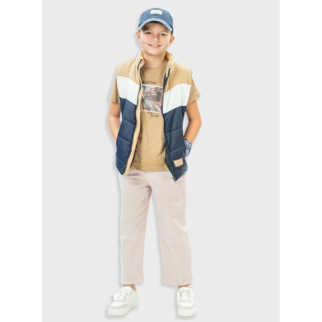 Παντελόνι relaxed για αγόρι | ΒΑΝΙΛΙΑ
