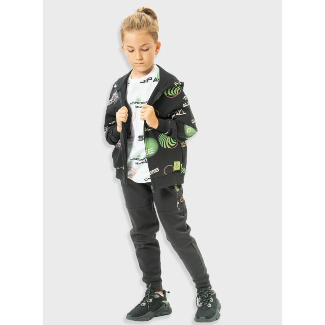 Sweatpants for boys | BLACK