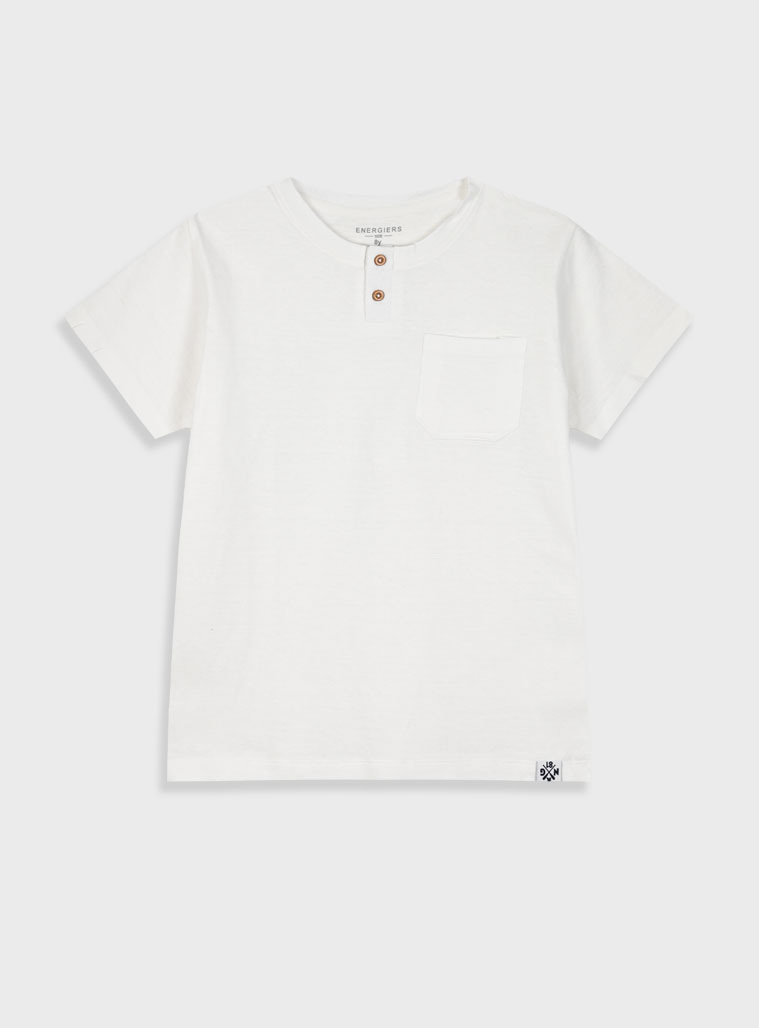 Μπλούζα με τσέπη για αγόρι | ΕΚΡΟΥ