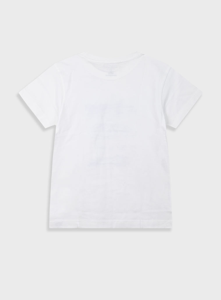 T-shirt with print for boys | ECRU