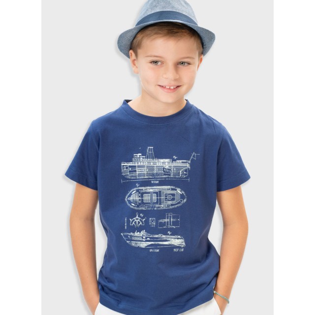 T-shirt with print for boys | INDIGO