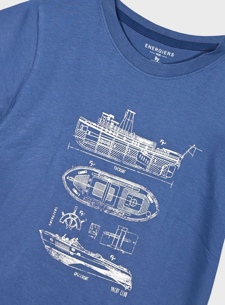 T-shirt with print for boys | INDIGO