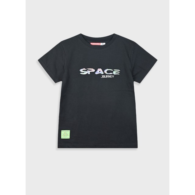T-shirt with print for boys | BLACK