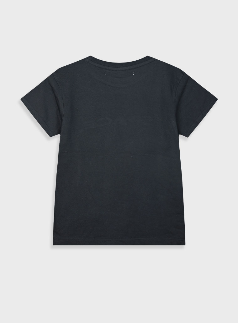 T-shirt with print for boys | BLACK