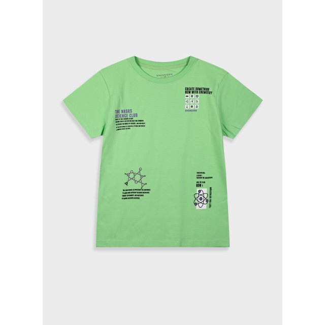 T-shirt with print for boys | LIME