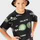 Printed t-shirt for boys | BLACK