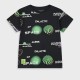 Printed t-shirt for boys | BLACK