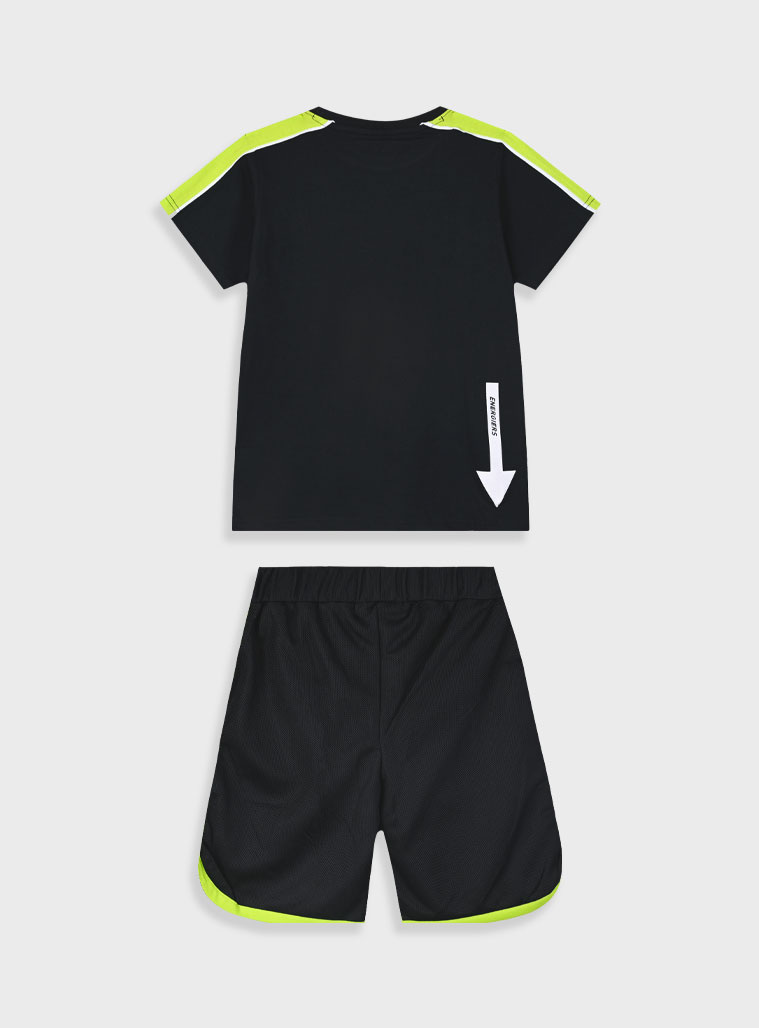 Σετ με τύπωμα για αγόρι | ΜΑΥΡΟ