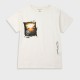 T-shirt with print for boys | ECRU
