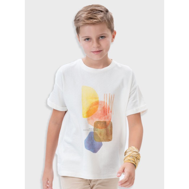 Μπλούζα με τύπωμα για αγόρι | ΕΚΡΟΥ