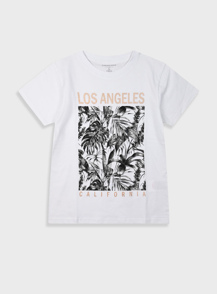 Μπλούζα με τύπωμα για αγόρι | ΛΕΥΚΟ