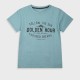 T-shirt with print for boys | DESERT GREEN