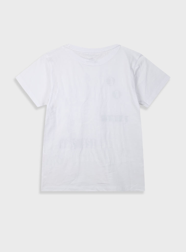 Μπλούζα με τύπωμα για αγόρι | ΛΕΥΚΟ