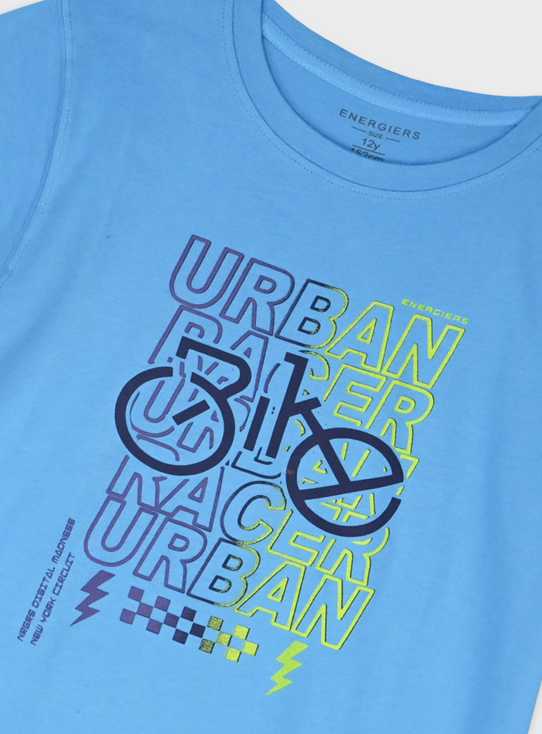 Σετ με τύπωμα για αγόρι | ΜΠΛΕ