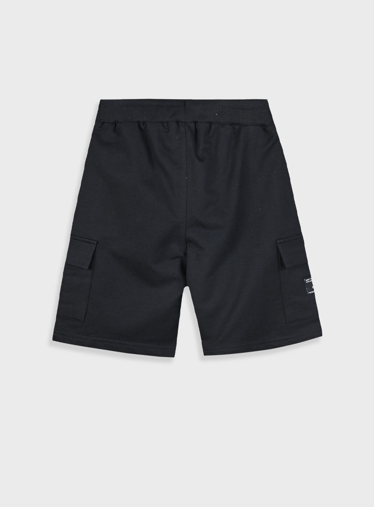 Βερμούδα φούτερ για αγόρι | ΜΑΥΡΟ