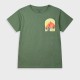 T-shirt with print for boys | KHAKI