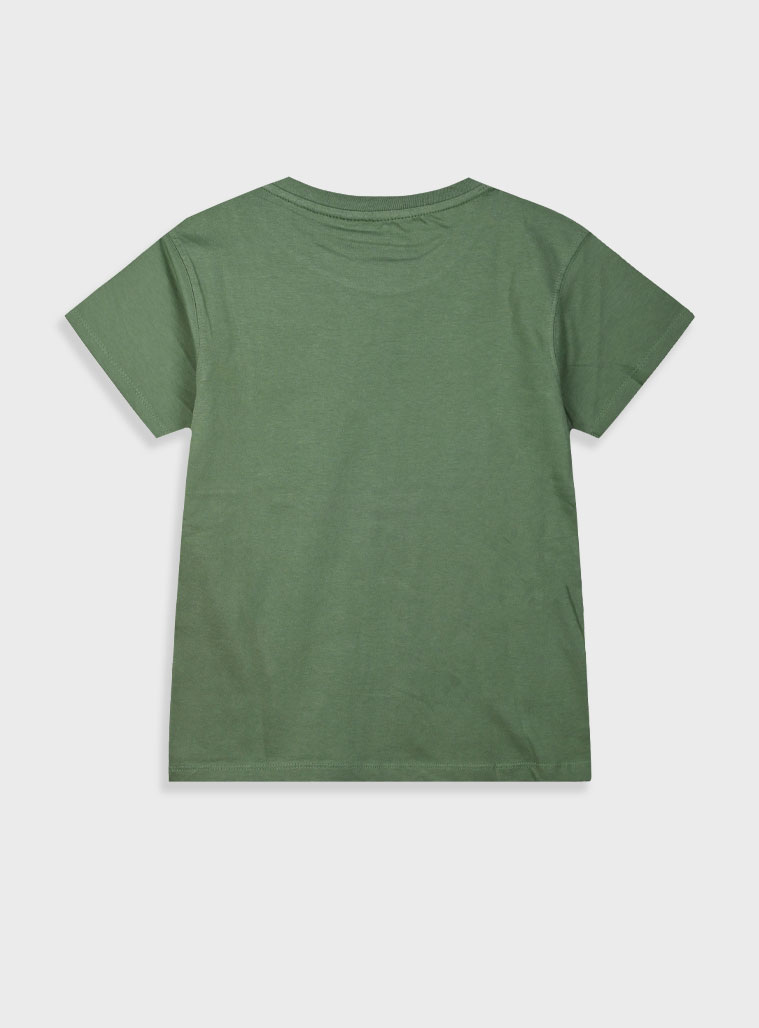 T-shirt with print for boys | KHAKI