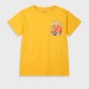 T-shirt with print for boys | MUSTARD