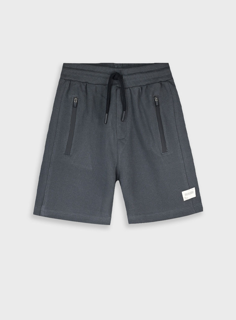 Pique bermuda for boys | ANTHRACITE