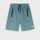 Pique bermuda for boys | DESERT GREEN