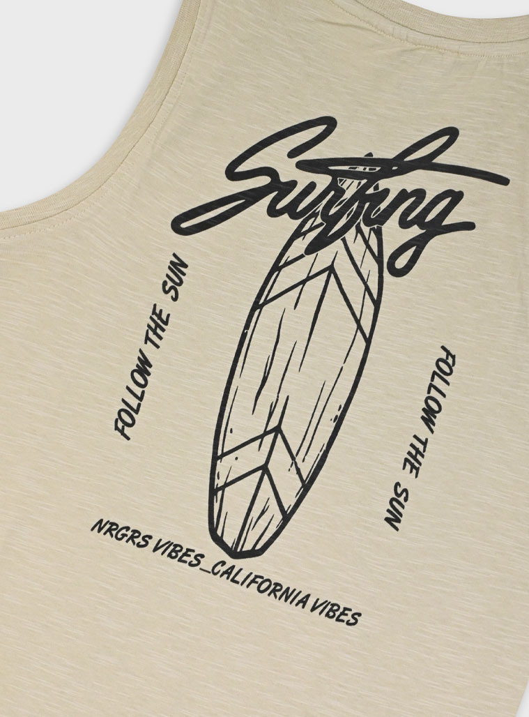 Tank top with print for boys | VANILLA