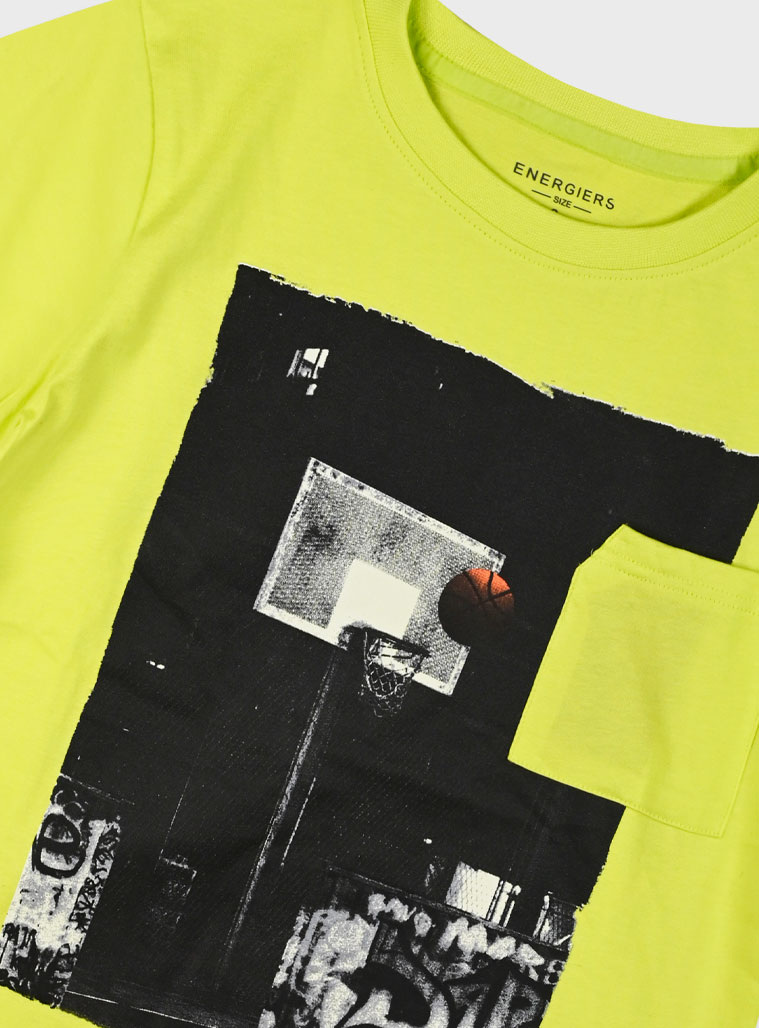 Σετ με τύπωμα για αγόρι | ΜΠΛΕ