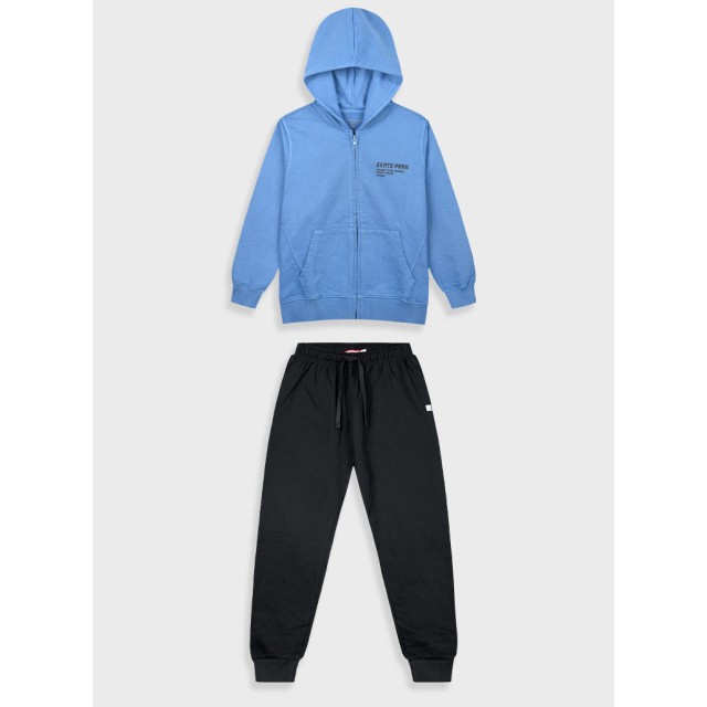 Tracksuit with print for boys | BLUE DREAM