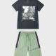 Set with print for boys | KHAKI