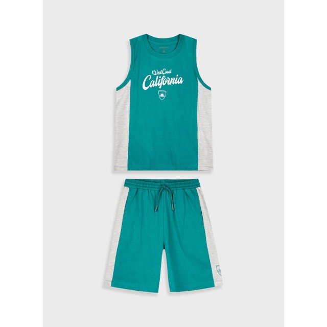 Σετ με τύπωμα για αγόρι | ΠΡΑΣΙΝΟ