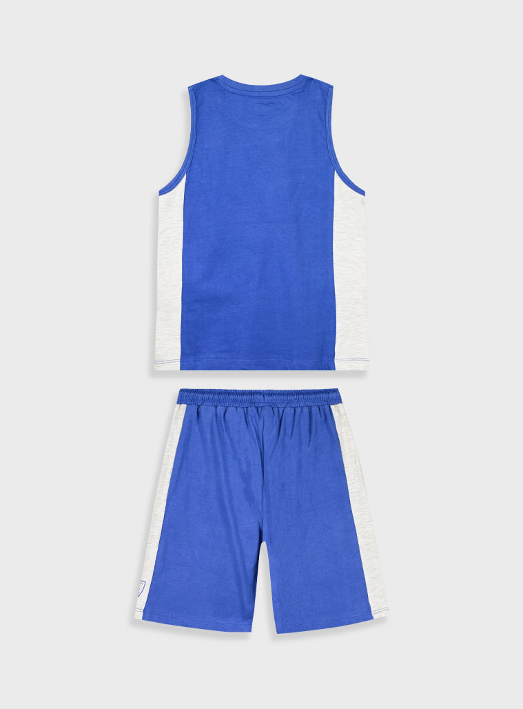 Σετ με τύπωμα για αγόρι | ΜΠΛΕ