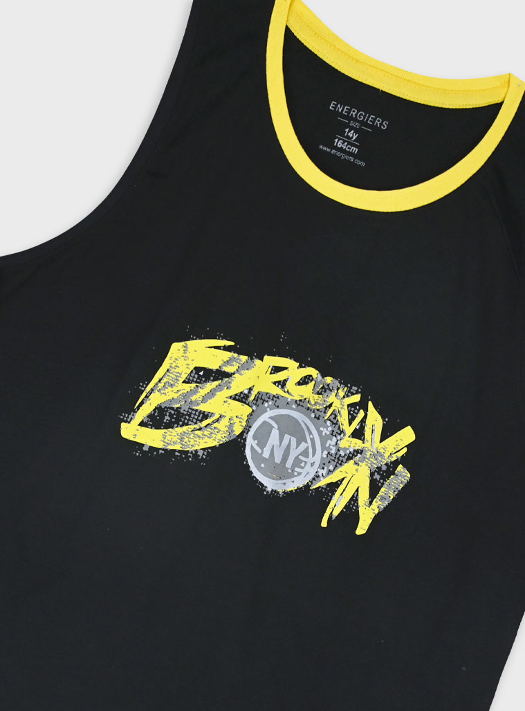 Σετ με τύπωμα για αγόρι | ΜΑΥΡΟ