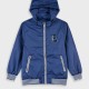 Jacket with hood | NAVY