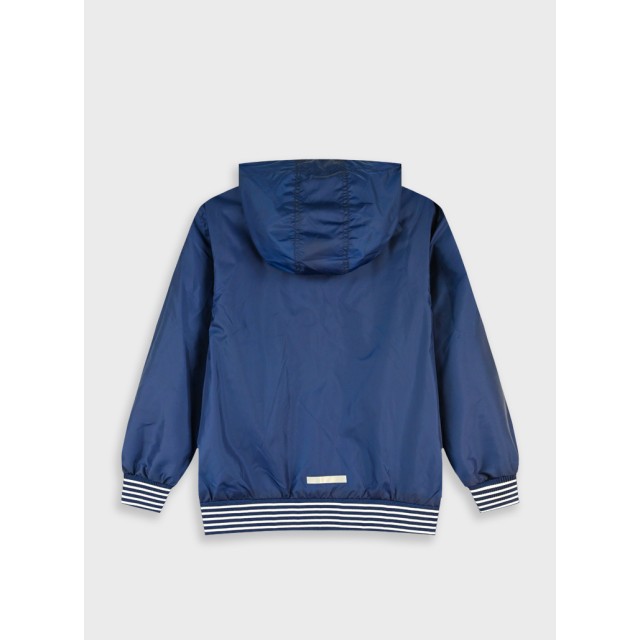 Jacket with hood | NAVY