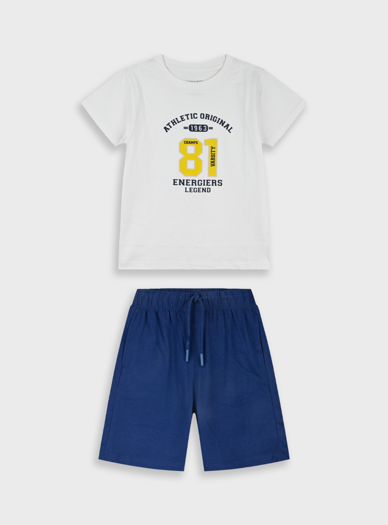 Set with print | NAVY