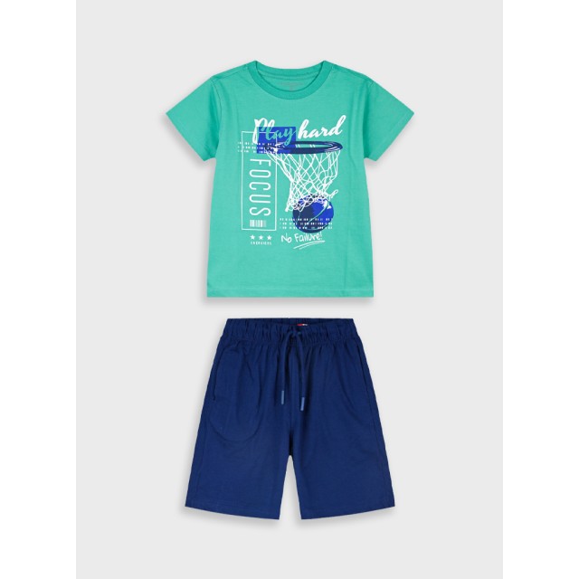 Set with print | NAVY