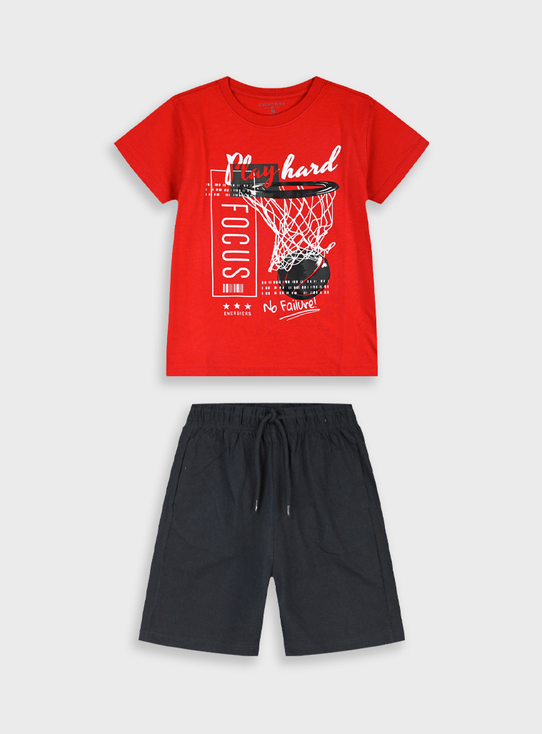 Σετ με τύπωμα | ΜΑΥΡΟ