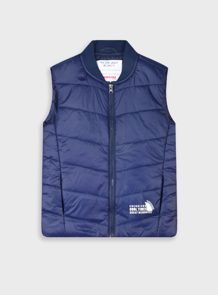 Vest jacket | NAVY
