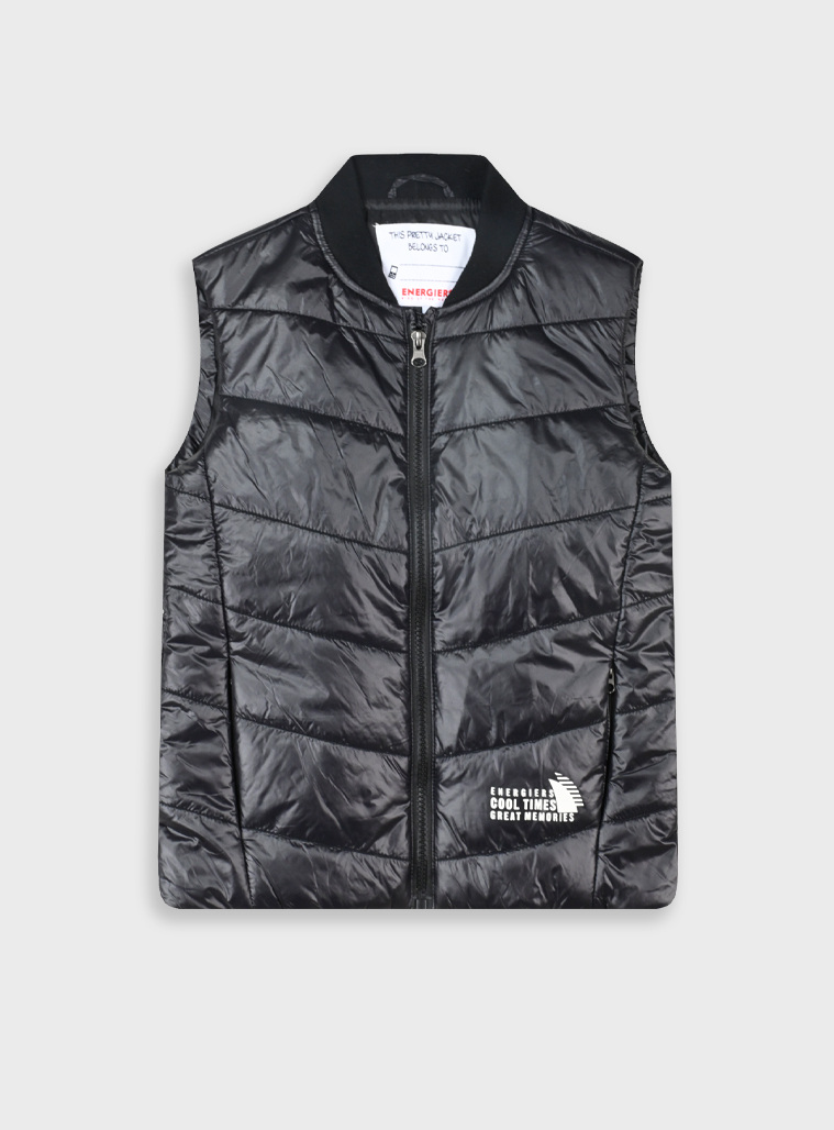 Vest jacket | BLACK