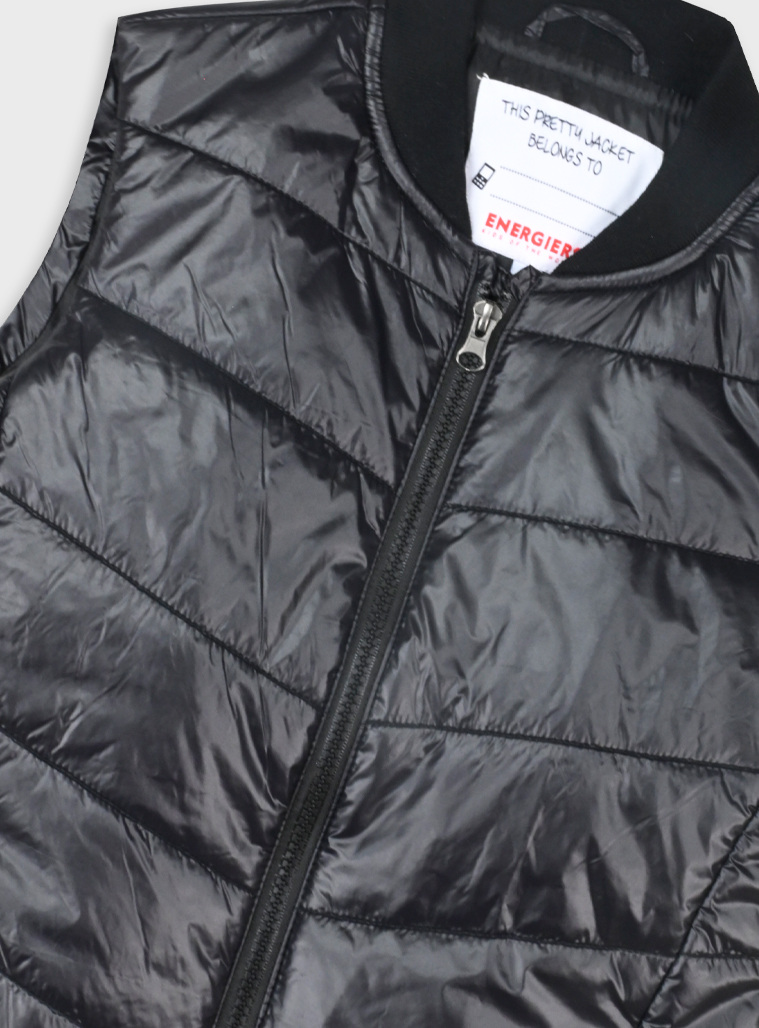Vest jacket | BLACK