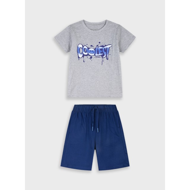 Set with print | NAVY