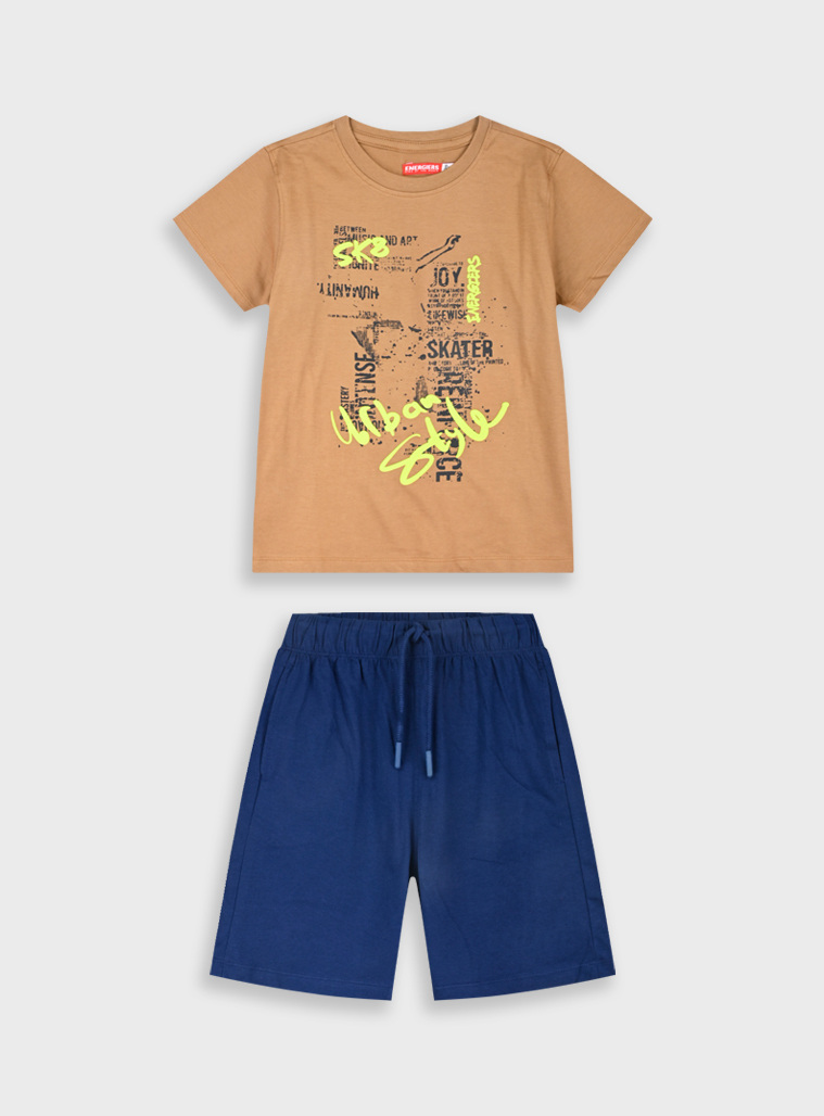 Set with print | NAVY