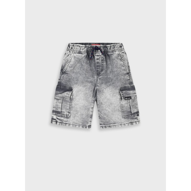 Jean shorts | GREY DENIM