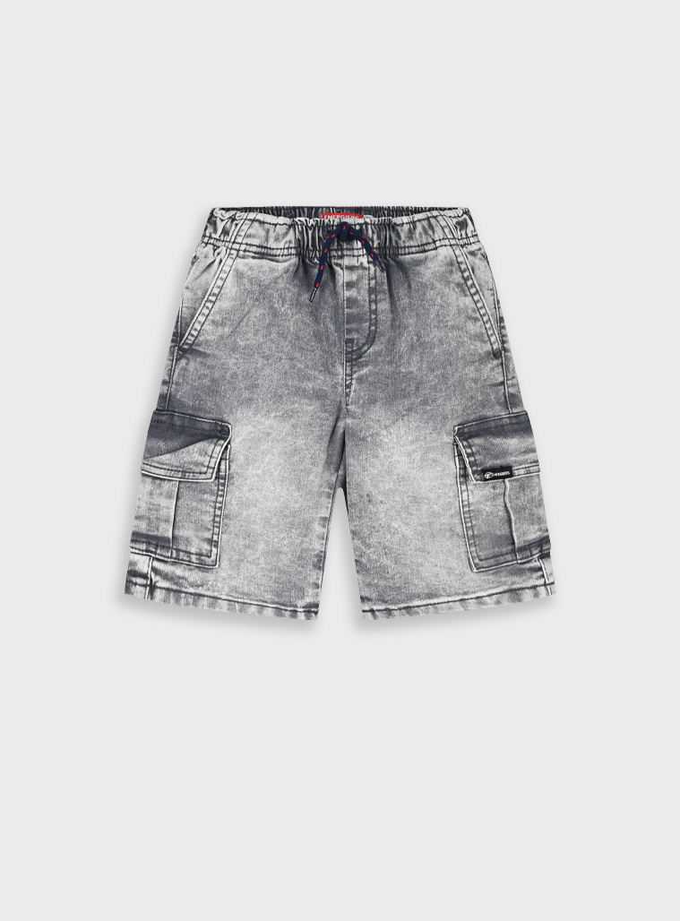Jean shorts | GREY DENIM