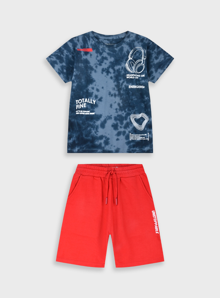 Set with print | RED