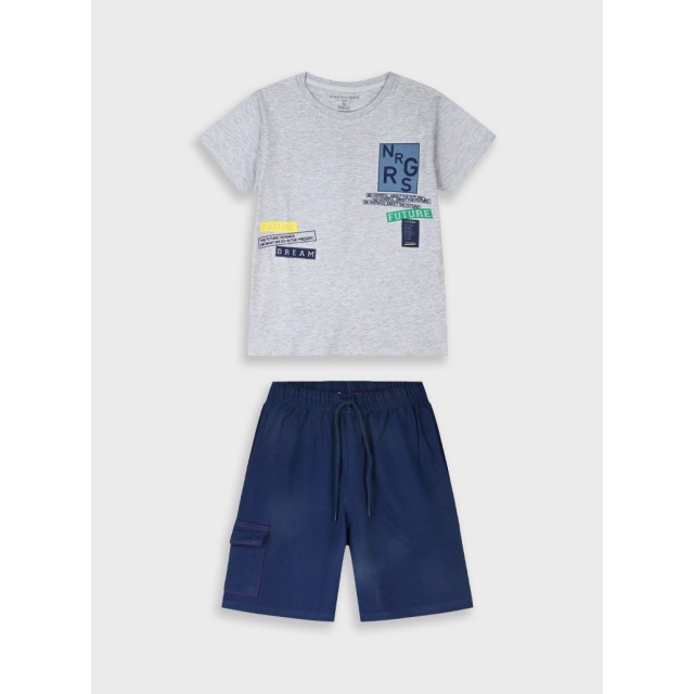 Set with print | NAVY