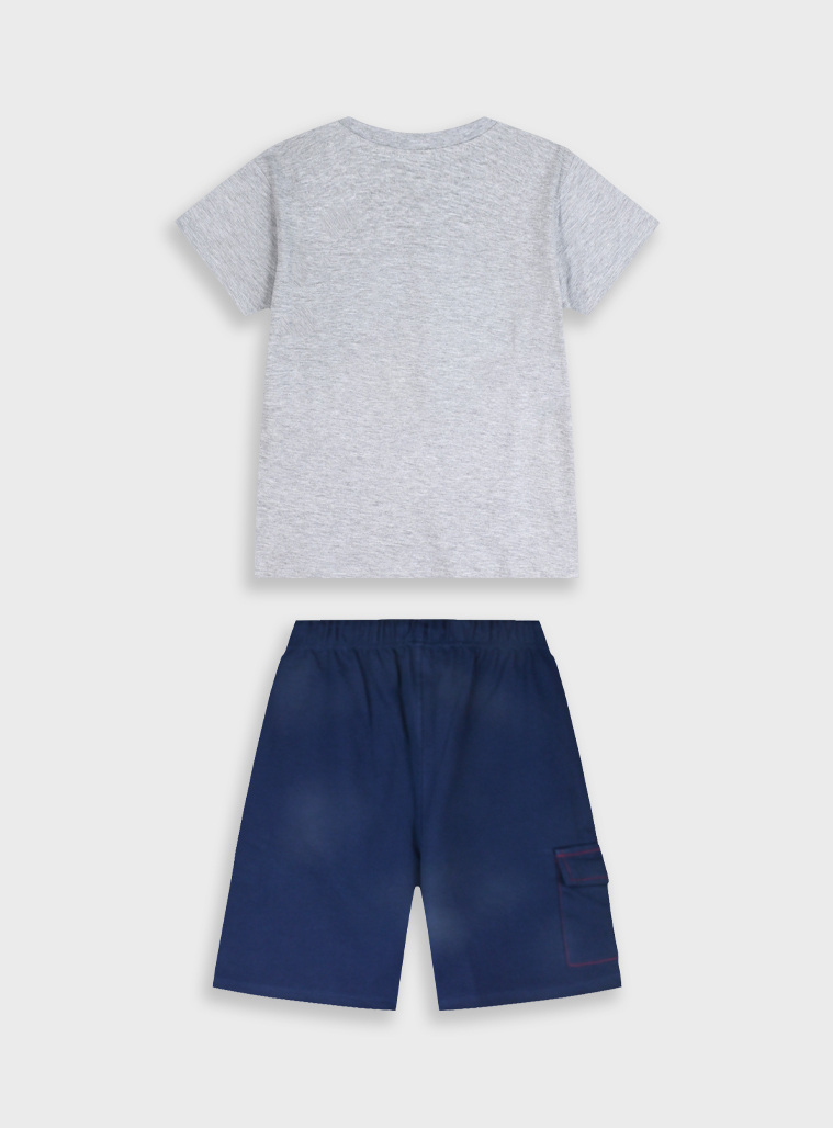 Set with print | NAVY