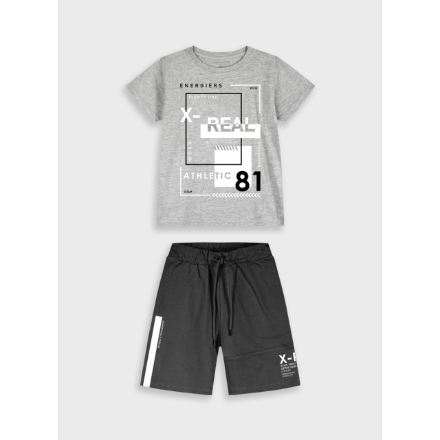 Set with print | BLACK