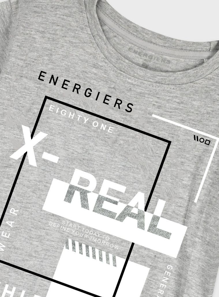 Set with print | BLACK