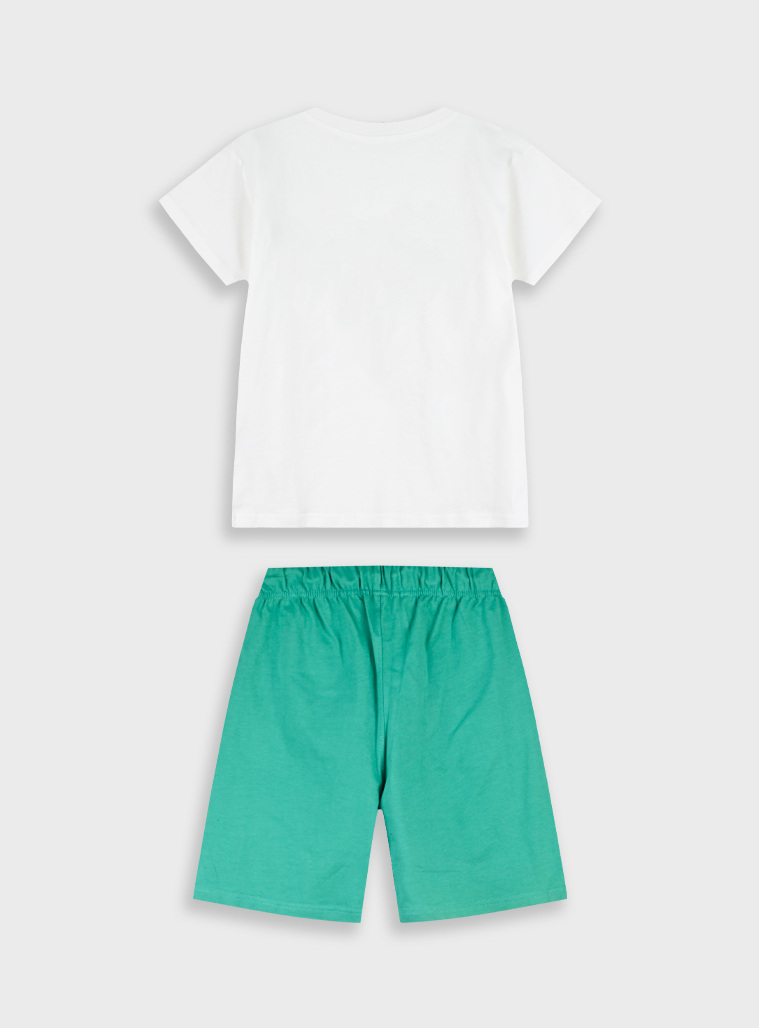 Set with print | GREEN