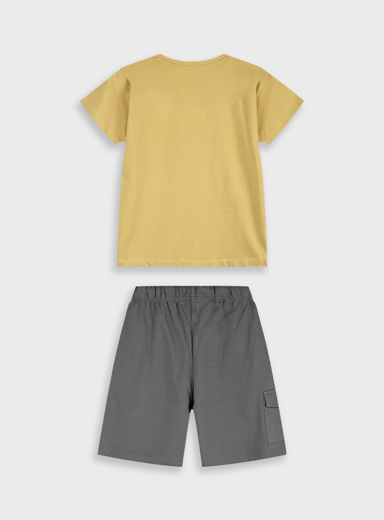 Set with print | ANTHRACITE